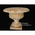 Marble Flower Pot Garden Decoration